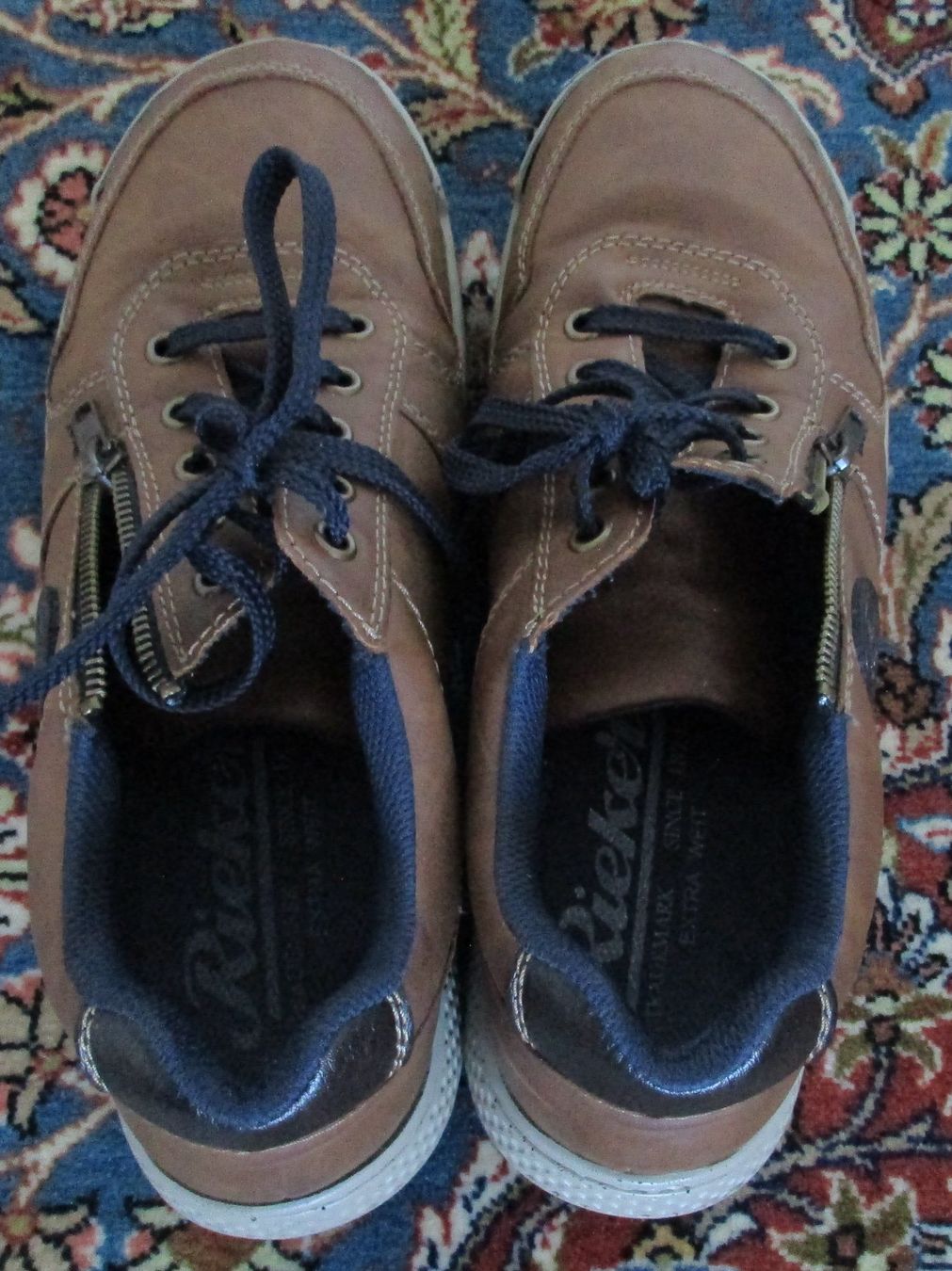 Rieker Scarpe da uomo: Rieker braun/blau Gr. 41 – Usato da Basel venduto da Verkauf_Aral 1