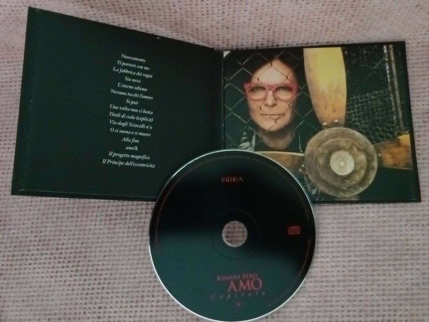 CD: Renato Zero – Amo - Capitolo II / CD 2013 – Usato da Le Locle venduto da PereiraHugo 1