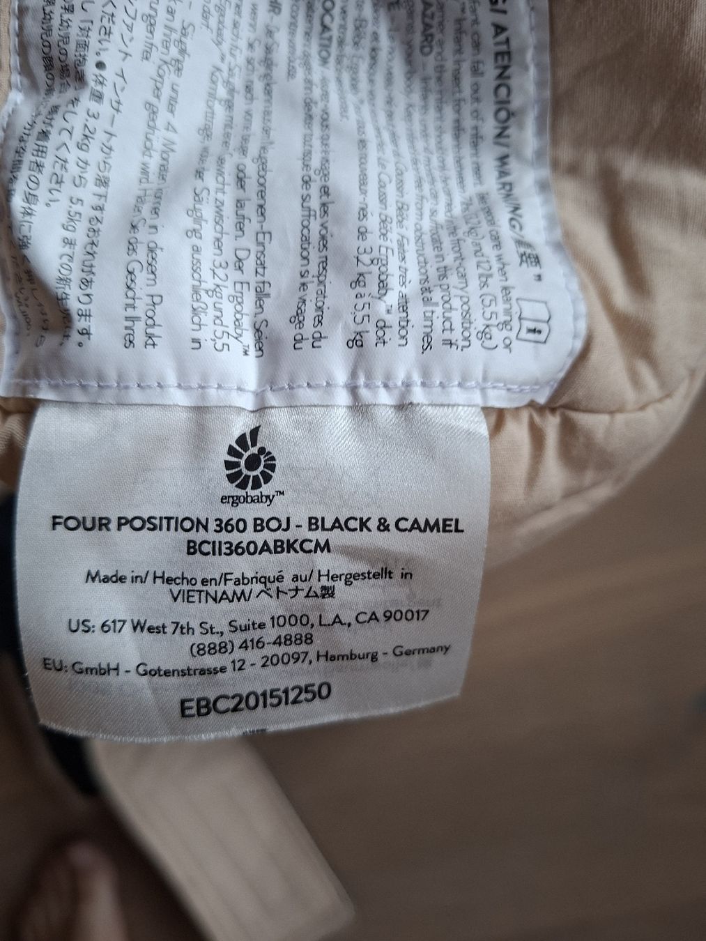 Ergobaby Porte-bébés ventraux & dorsaux: Ergobaby Trage Four Position – D'occasion à St.stephan par yvent 7