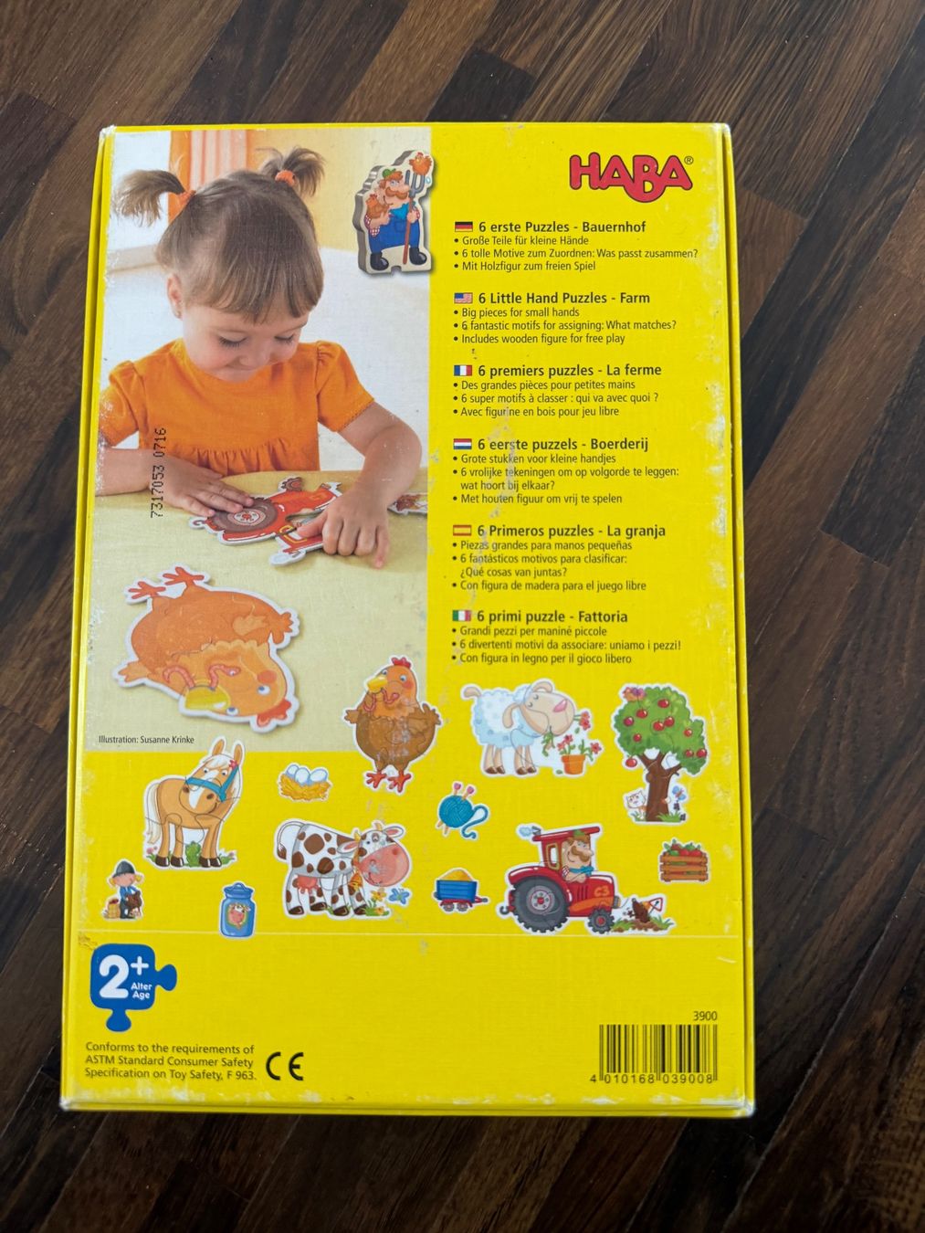 Haba Puzzle: Haba 6 erste Puzzles Bauernhof – Usato da St. Gallen venduto da Melina020 1