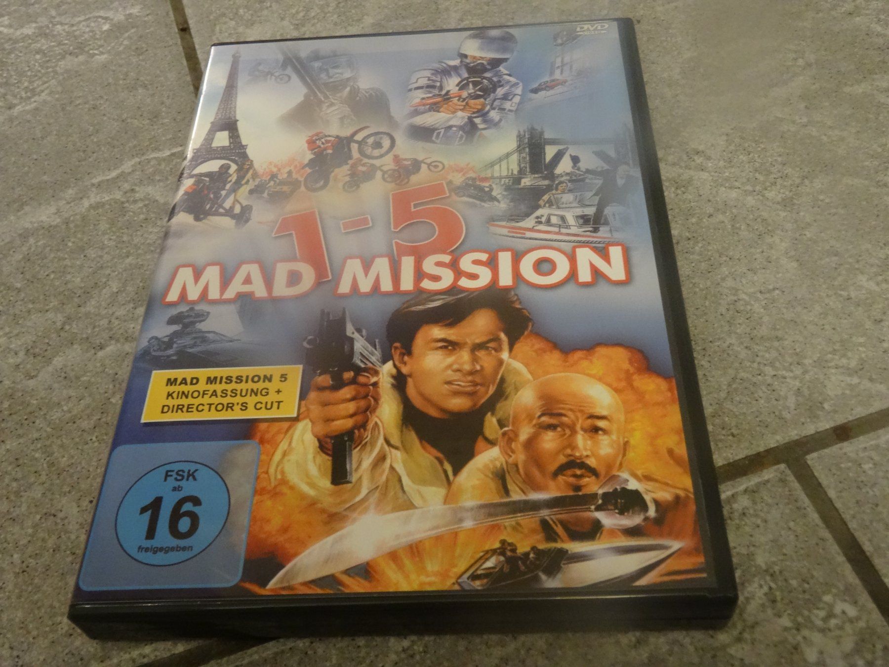Alle DVDs: DVD Box Mad Mission 1-5 – Gebraucht aus Olten von Disc-Verkauf