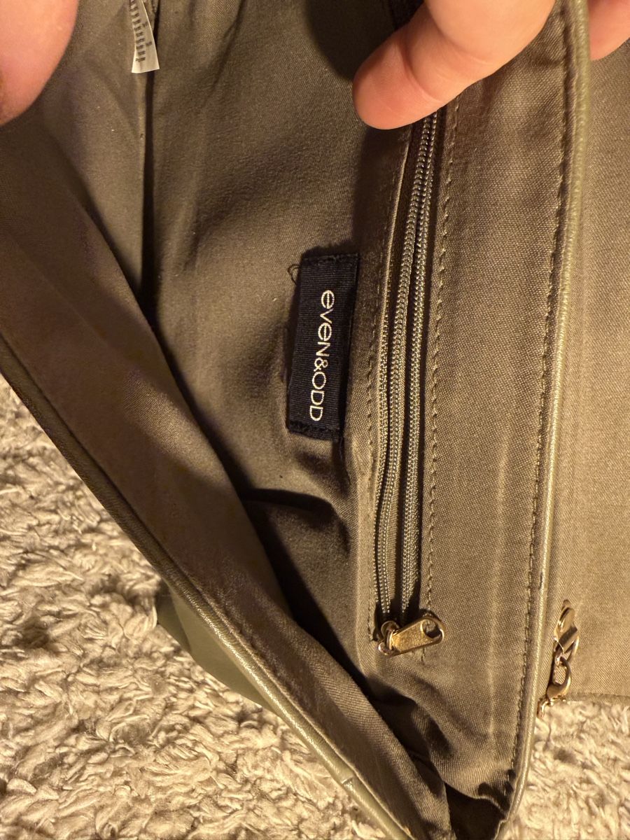 Borse da donna: Khaki Umhängetasche mit Goldkette – Nuovo (secondo la descrizione) da Winterthur venduto da Lisanatascha15 4