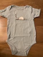 Naturaline Baby Body hellblau Grösse 74/80 Baumwolle