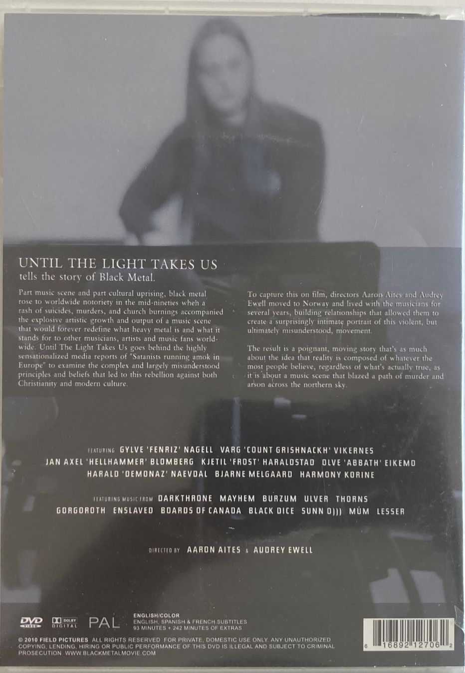 Tous les DVDs: UNTIL THE LIGHT TAKES US – D'occasion à Poliez-Pittet par Newtown-Records 1