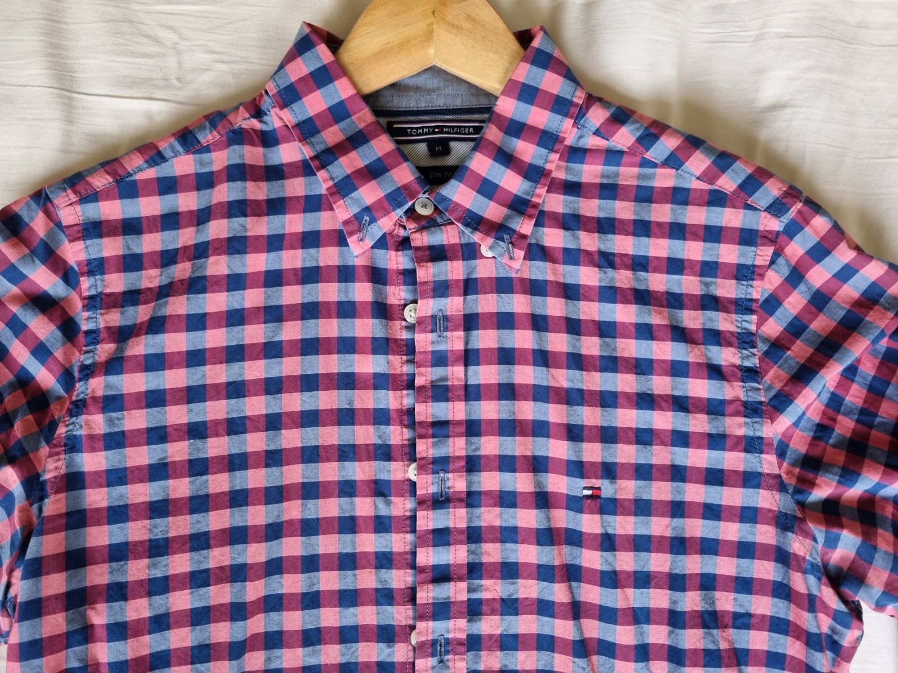 Tommy Hilfiger Camicie: Thommy Hilfiger Slim Fit Grösse M – Usato da Basel venduto da Fruchtkorb 1
