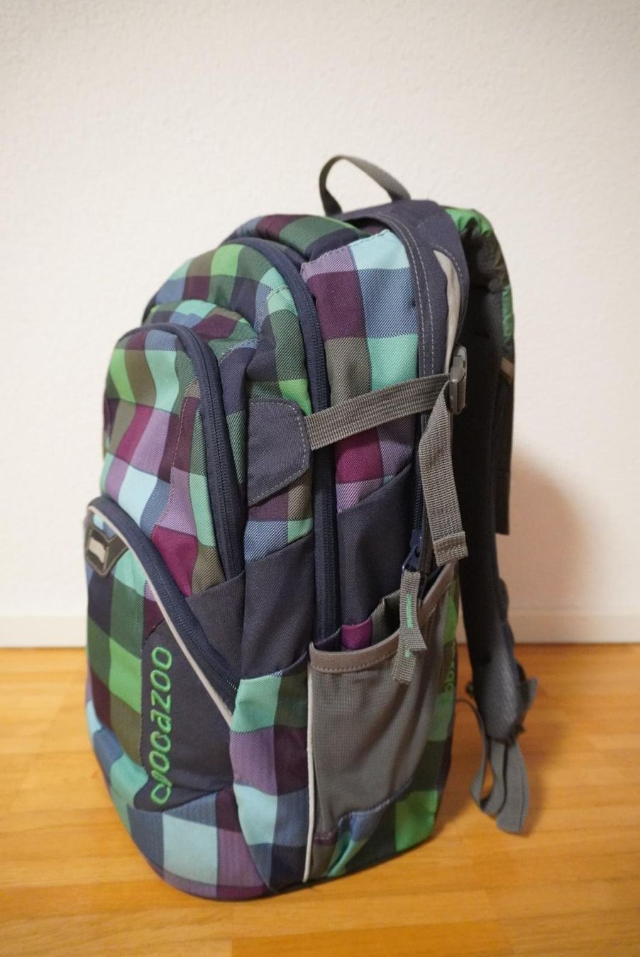 Coocazoo Borse & Zaini: Coocazoo Schulrucksack kariert – Nuovo (secondo la descrizione) da Uster venduto da v.santos 1