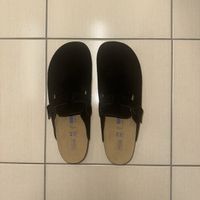 Schwarze Birkenstock Boston Clogs Grösse 45 Reps