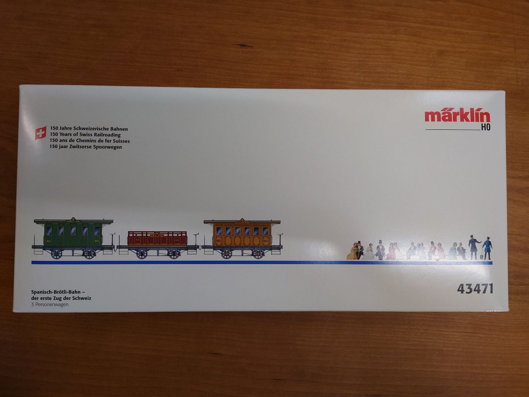 Märklin Modellini di ferrovie: Märklin Spanisch-Brötli-Bahn Set 43471 – Nuovo (secondo la descrizione) da Luzern venduto da MR1973