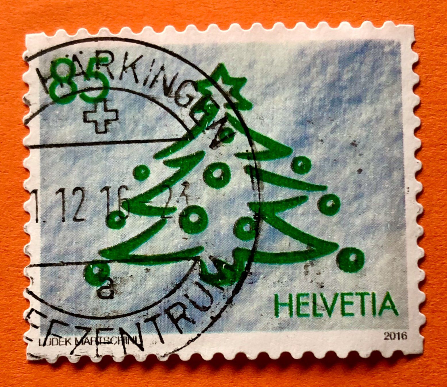 Tutti i francobolli: Nr.1611 Weihnachtsbaum Dauermarken GESTEMPELT 2016    – Usato da Aarau venduto da Billa007