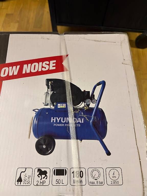 Compresseurs: Kompressor Hyundai 50l – Neuf avec emballage d'origine à Mühlrüti par bambe