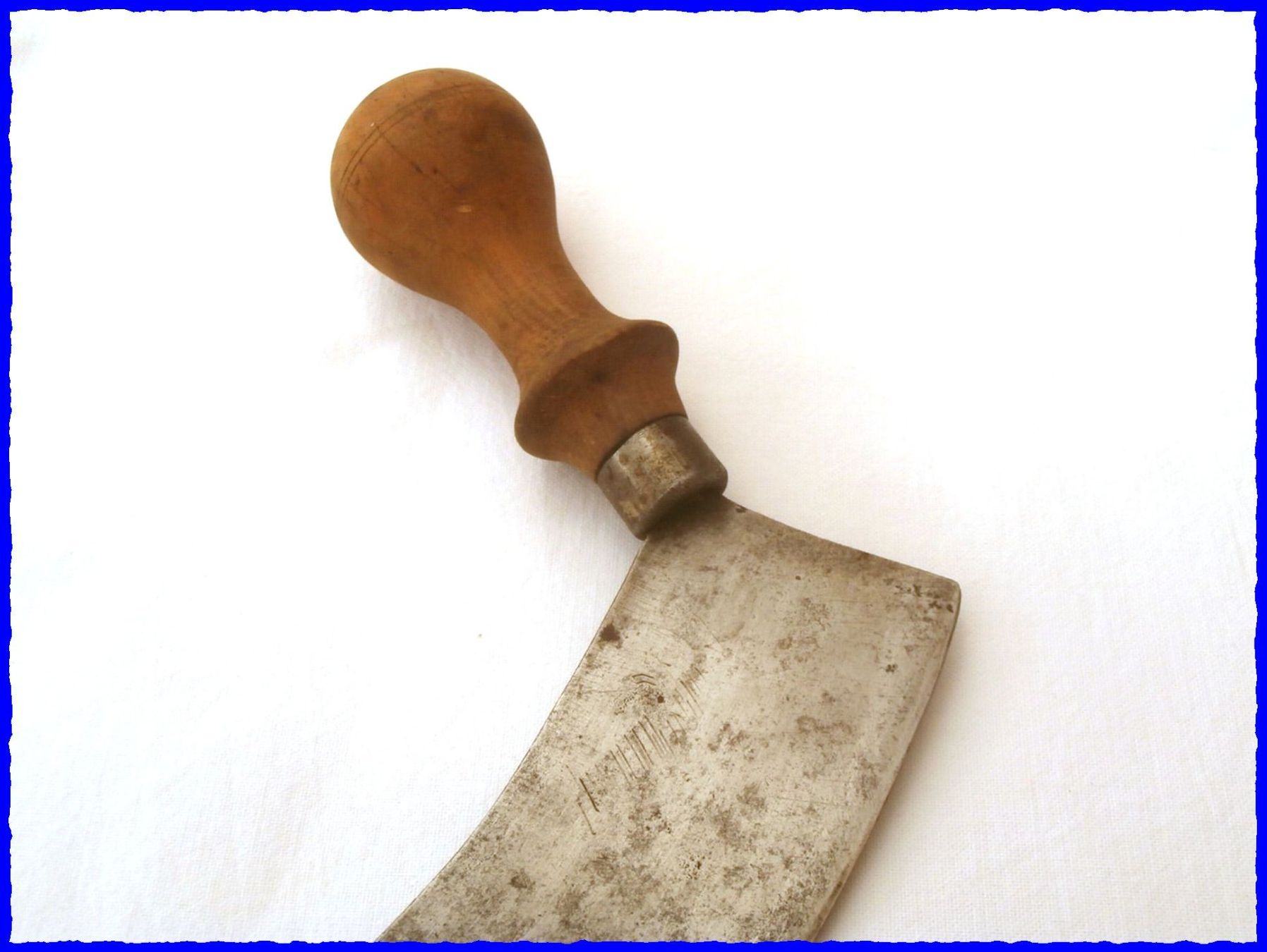 Posate: antikes WIEGEMESSER - Kräutermesser - gemarkt "WG" – Usato da Worblaufen venduto da Re_mo81 5