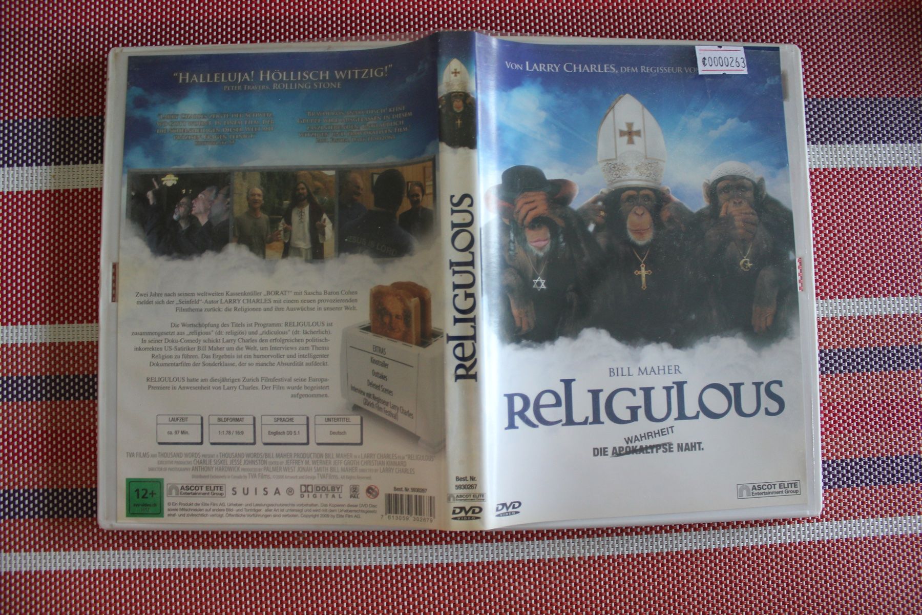 Tutti i DVDs: Religulous DVD Bill Maher – Usato da Geroldswil venduto da schlumpf1969