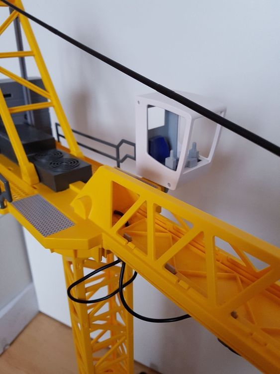 Playmobil 5466 – Grande Grue Avec Télécommande Infrarouge (occasion)