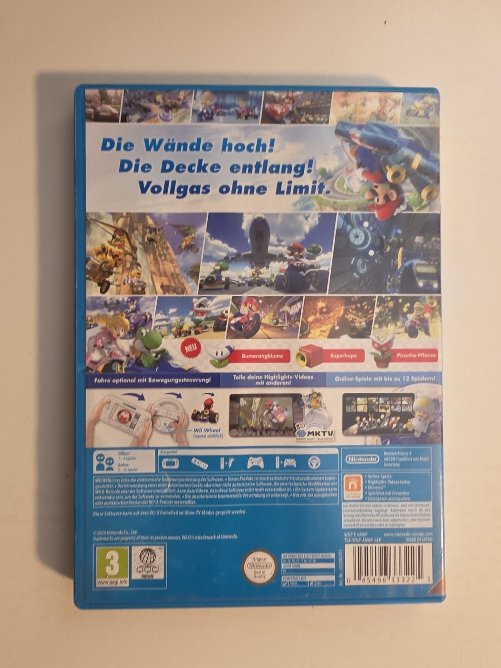 Nintendo Spiele: Mario Kart 8 Nintendo Wii U – Gebraucht aus Tafers von whereyogamesat 1