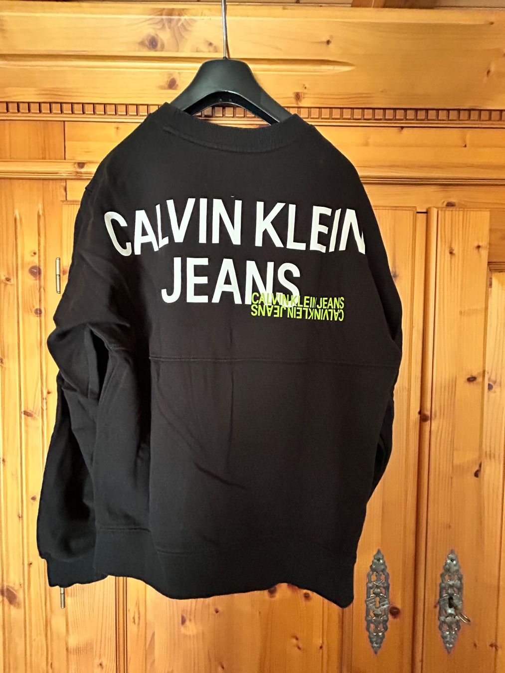 Calvin Klein Pullover & Sweatshirts: CALVIN KLEIN - PULLOVER - SCHWARZ - GRÖSSE S (AL) – Gebraucht aus Buchs AG von fischli610 3