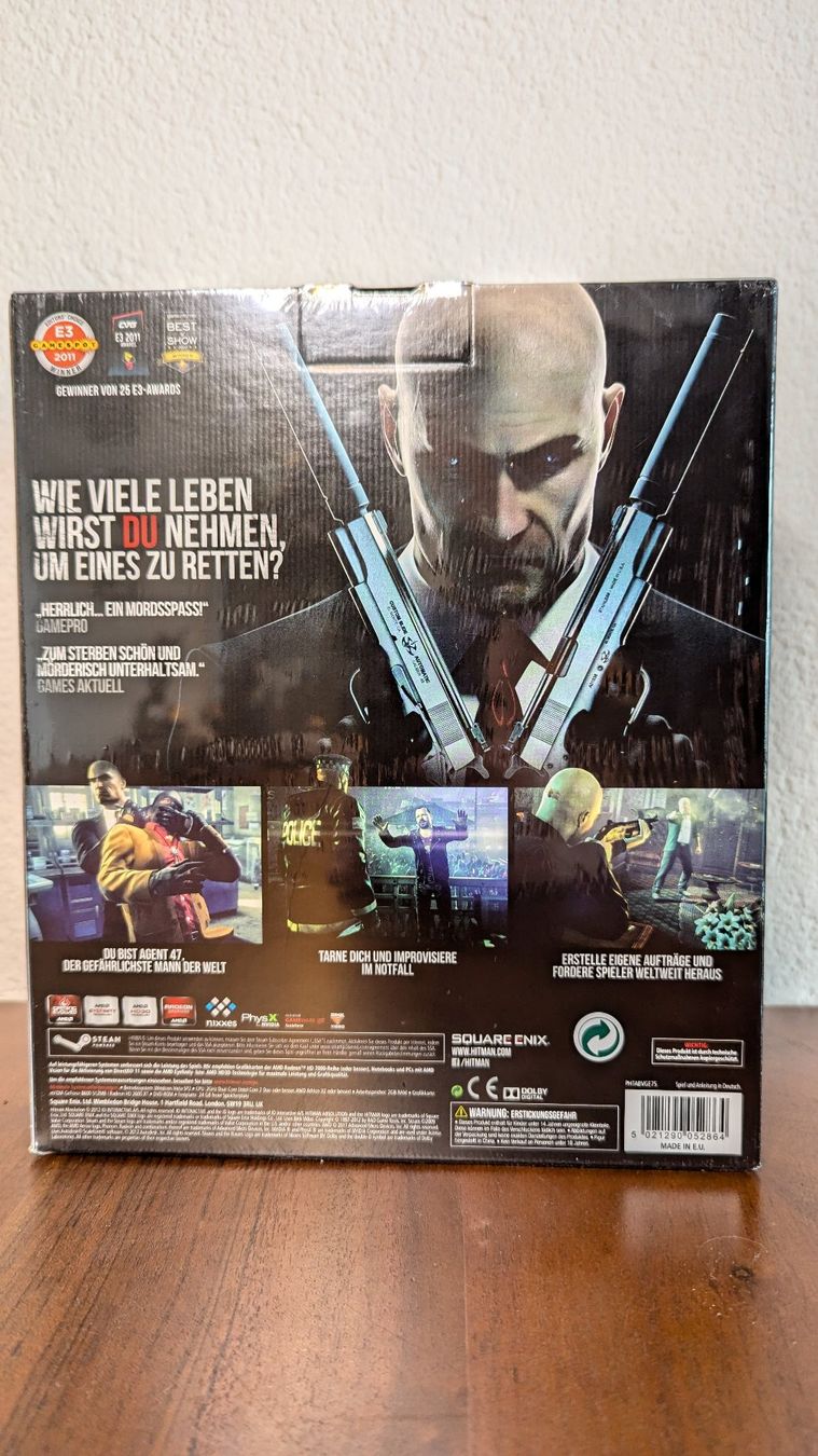 Giochi: Hitman Absolution - Deluxe Professional Edition [PC]- Sealed – Nuovo e nell'imballaggio originale da Münchenstein venduto da PeterPan.ch 2