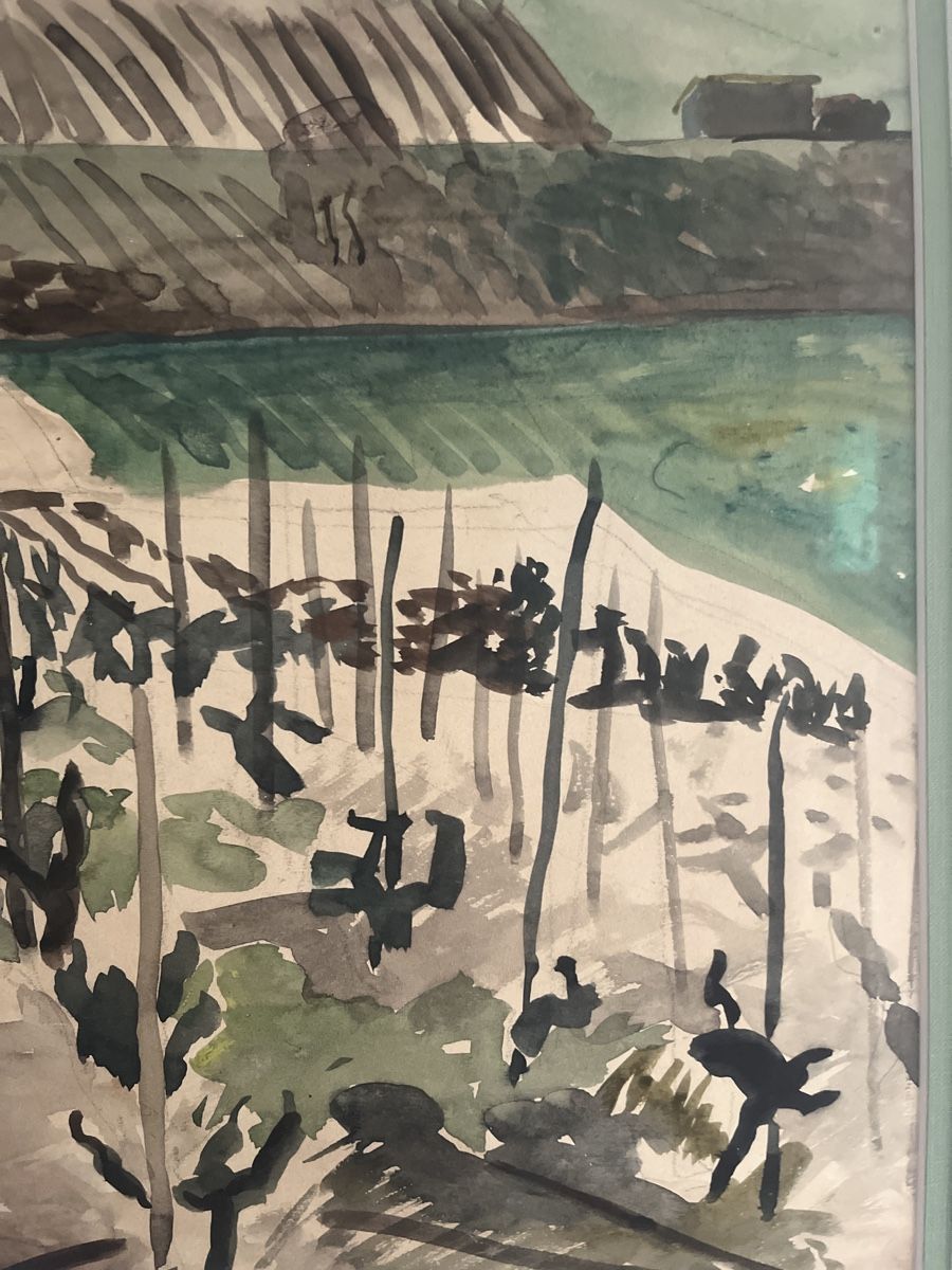 Dipinti: Aquarelle Originale Herbert Theurillat Signée – Usato da Crissier venduto da Texavery01 2