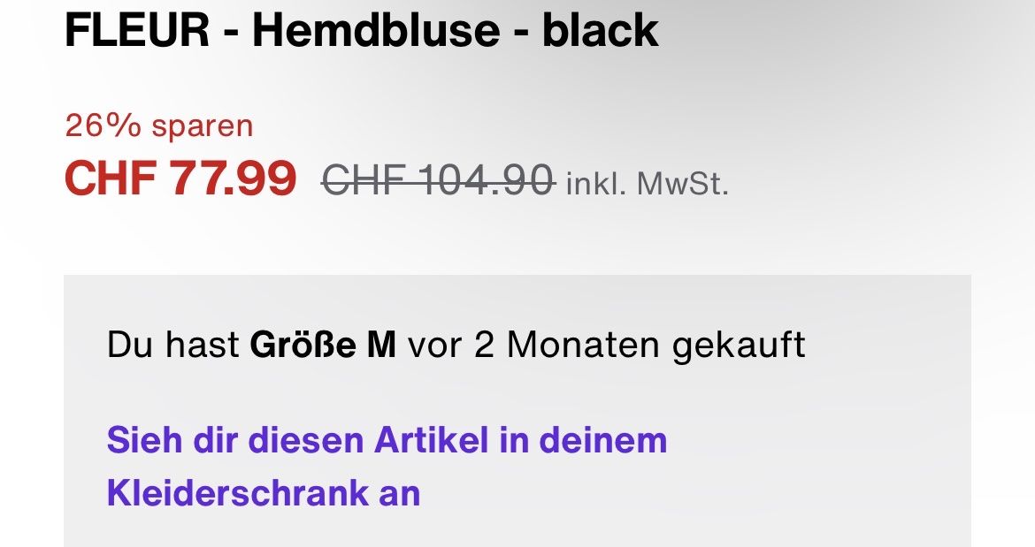 Camicette: Schicke Damen Hemdbluse, schwarz, Grösse M – Nuovo (secondo la descrizione) da Kirchberg BE venduto da lea_kb6y 3