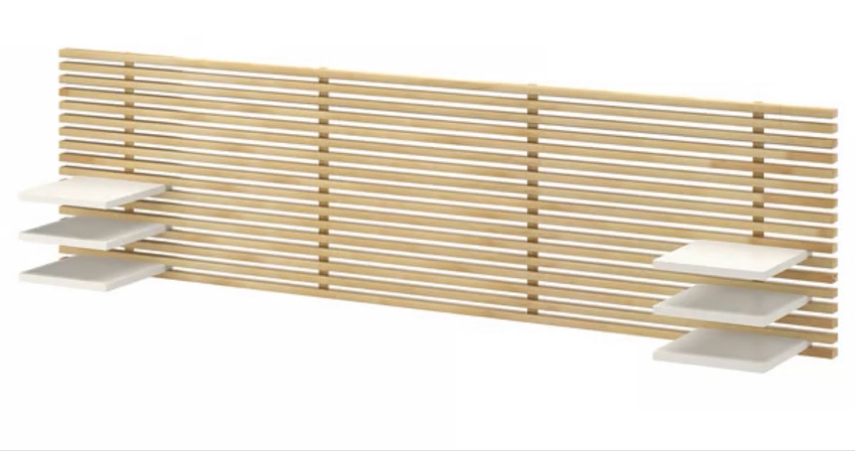 Betten: MANDAL Bett Kopfteil mit Ablageflächen – Gebraucht aus Zürich von Floellocco 1