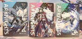Arknights 4 Thick Cards SR Holo - MRFZ Serie
