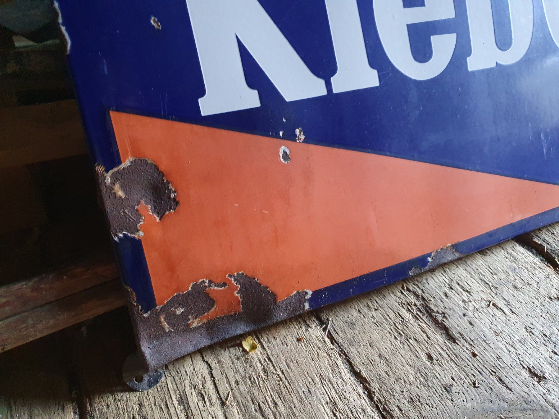 Insegne: Kleber Emaillschildh – Usato da Grandval venduto da ChezJerome 2