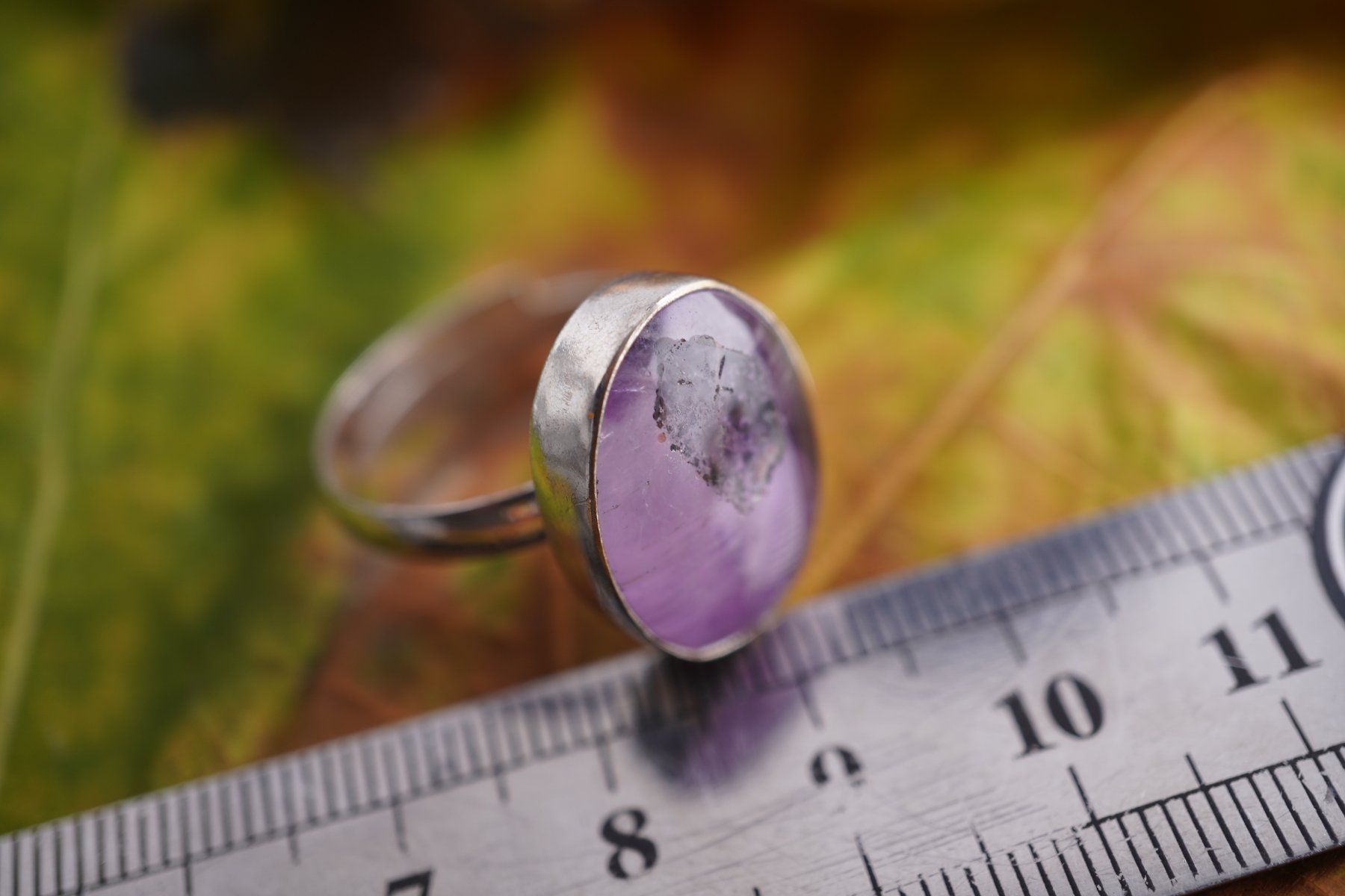 Minerali & Pietre curative: Phantom Amethyst  ring Grösse  Variabel     (Räumung!) – Nuovo e nell'imballaggio originale da Eschenbach SG venduto da topstone 2