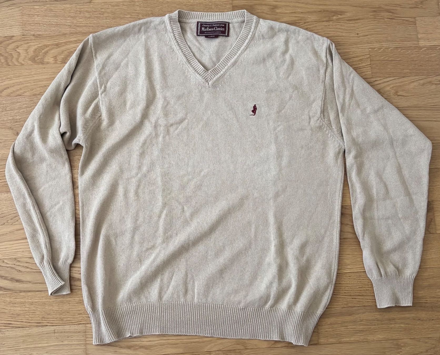 Marlboro Maglioni & Felpe: Marlboro Classics Sweater (Pullover) Biege (L, LARGE) – Usato da Cham venduto da Merdek123