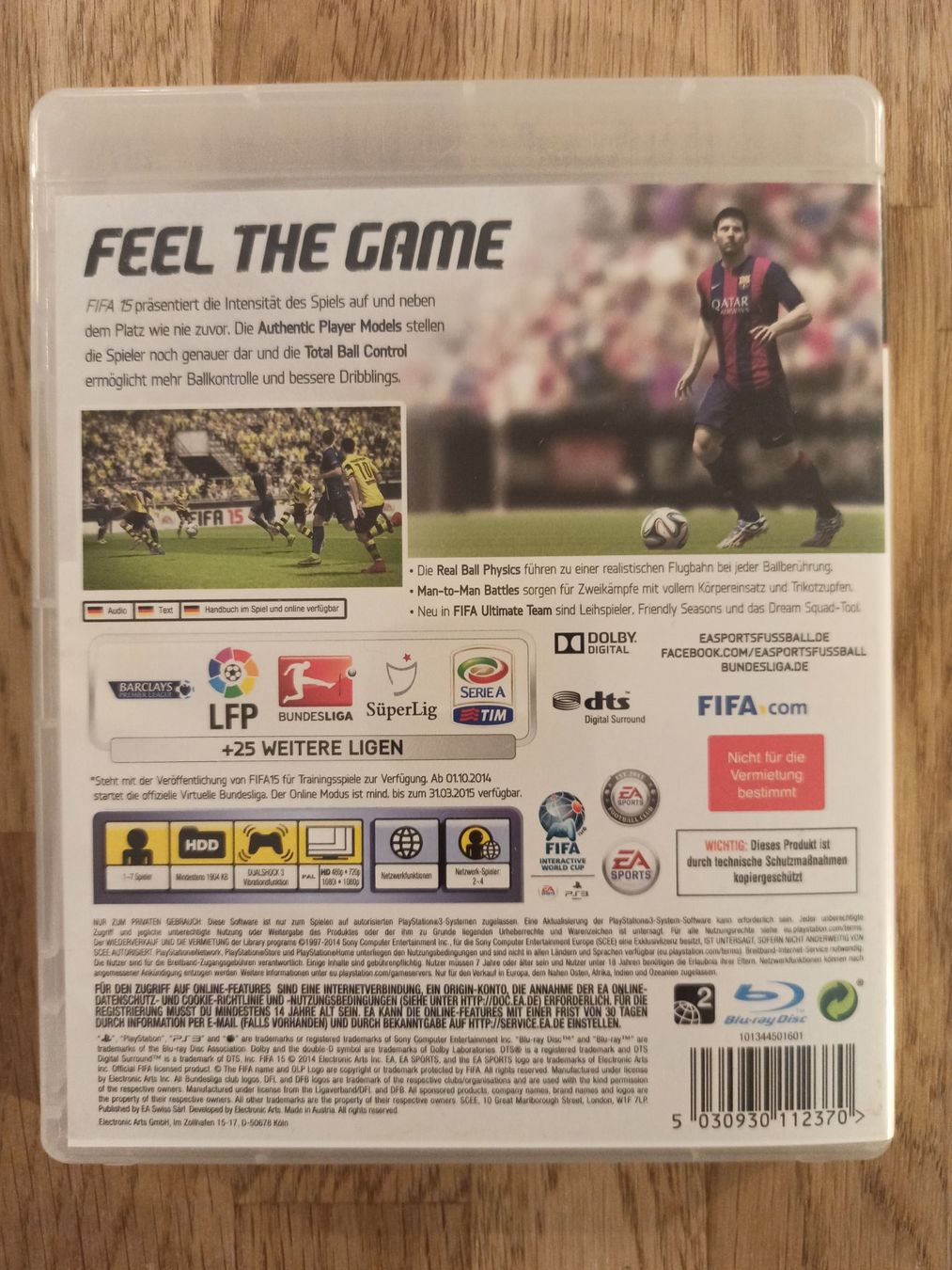 Spiele: FIFA 15 PS3 – Gebraucht aus Oberweningen von mar_87mx 1
