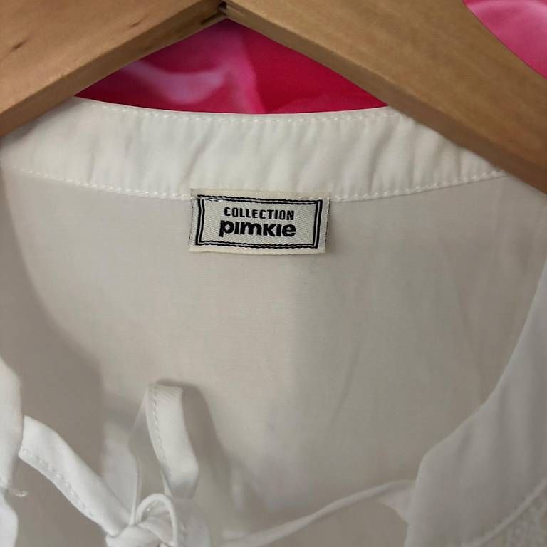 Pimkie Chemisiers: WEISSE BLUSE MIT SPITZE XS – D'occasion à Bern par shiggyy 1