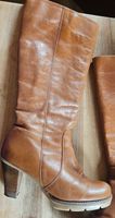 Braune Lederstiefel, Grösse 38, Herbst/Winter, Top Zustand