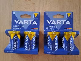 🔥VARTA✨Longlife Power Batterien🔋LR20 1.5V Alkaline ✅Spielz