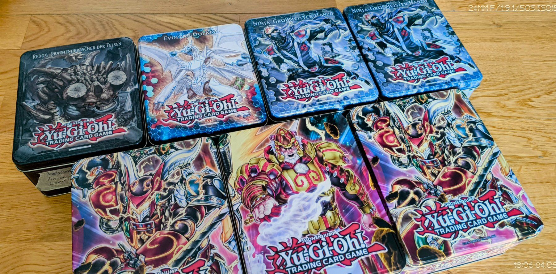 Spiele: Yu-Gi-Oh! Sieben Tin Boxen – Gebraucht aus Olten von Pungseon2x 1