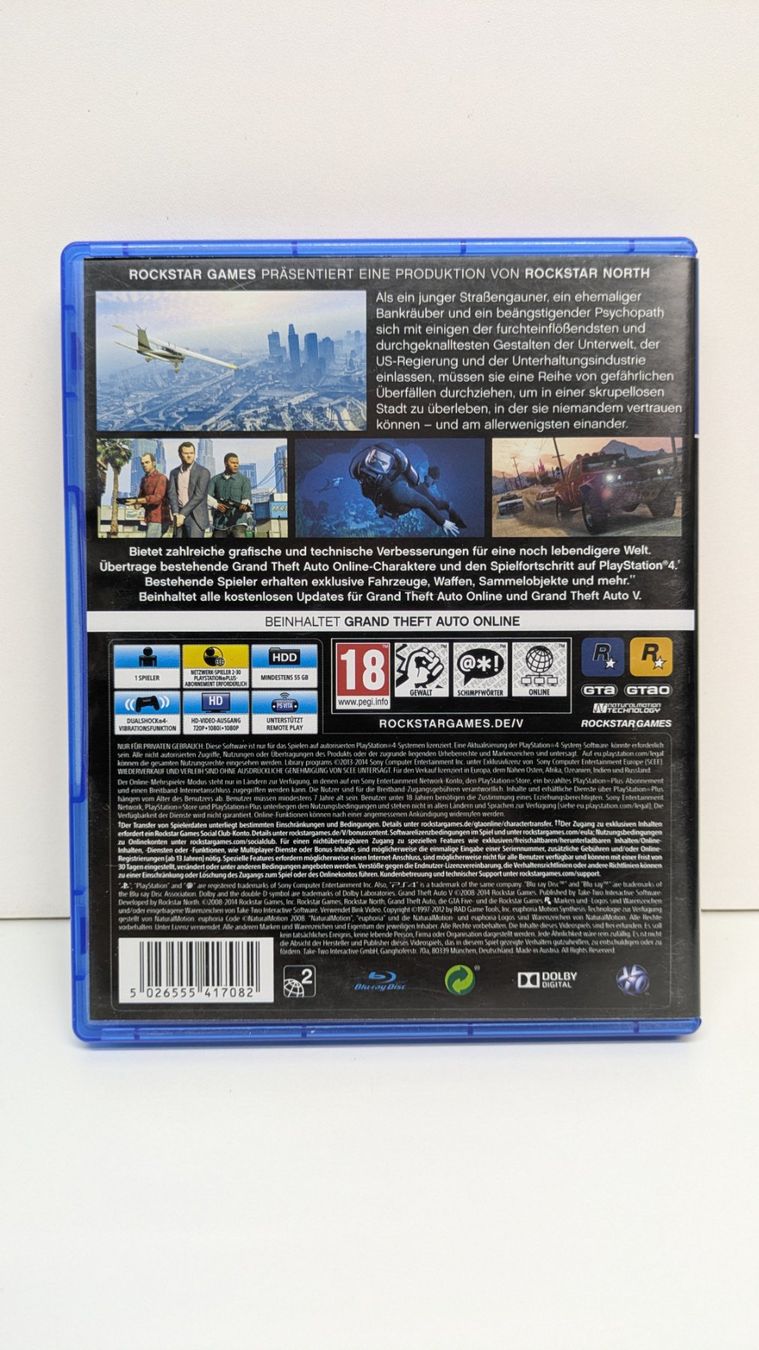 Sony Console: PlayStation 4 mit Controller und GTA V – Usato da Menziken venduto da mame18 3