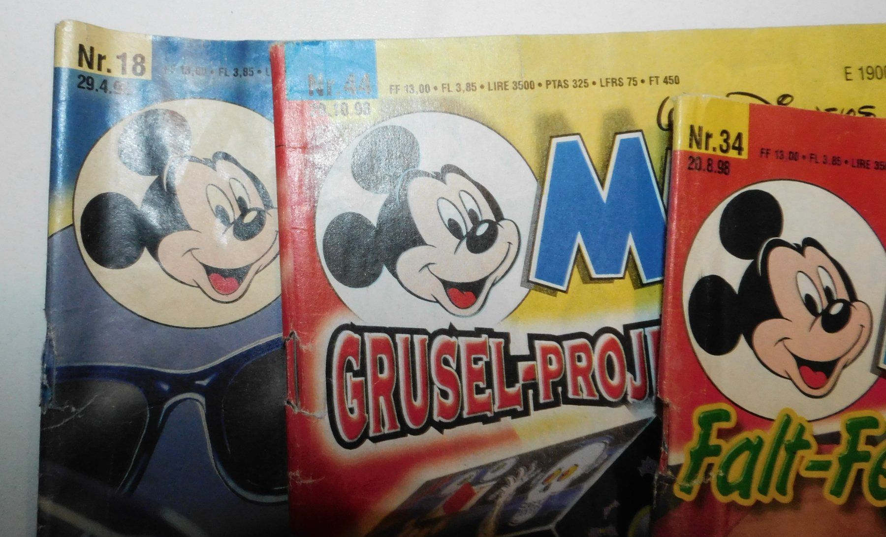 Fumetti: Micky Maus Hefte 8 Hefte div Jahrgänge u Nummern – Usato da Sursee venduto da 76 7