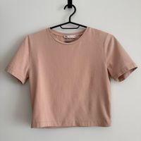 ZARA T-Shirt beige Grösse S