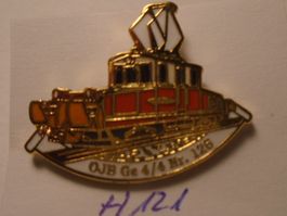 1 OJB Ge 4/4 Nr. 126 Lokomotive Pin (H121)