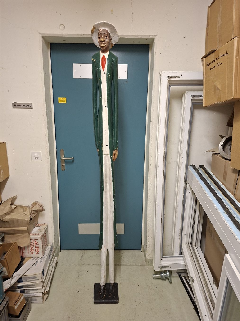 Skulpturen & Statuen: Afrikanische Skulptur ca.200cm, alt – Gebraucht aus Grossdietwil von hufi10