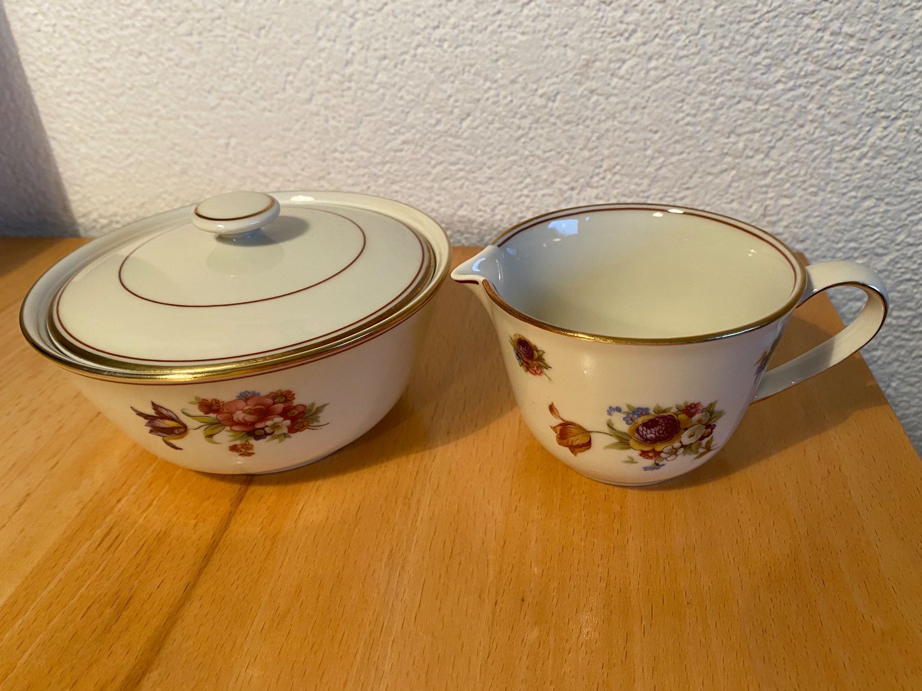 Zuckerdosen: Zuckerdose/Dose und Rahmkrug Langenthal 1944 – Gebraucht aus Schwarzenburg von Michellu 8