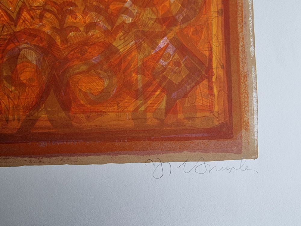 STRUPLER HANS-RUDOLF GROSSE LITHOGRAPHIE SIGNIERT NUMMERIERT 5