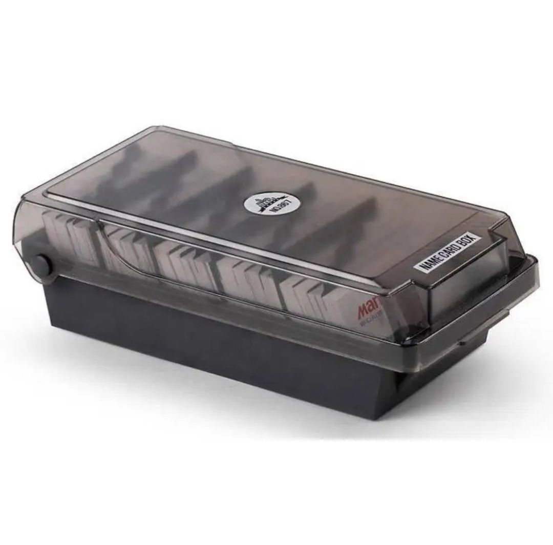Contenitori & Simili: Visitenkarten Box 24 x 12cm – Nuovo e nell'imballaggio originale da Menziken venduto da Mirager 2