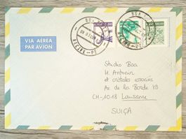TR65 Enveloppe + Timbre Brasil 1983