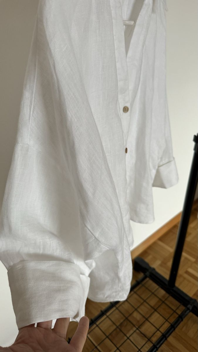 Zara Camicette: Zara Leinenbluse in schönem Design. – Usato da Schaffhausen venduto da R_Muzh 3