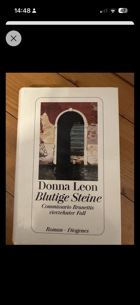 Libri: Donna Leon - Blutige Steine: Ein spannender Fall! – Usato da Friltschen venduto da car_n5y6