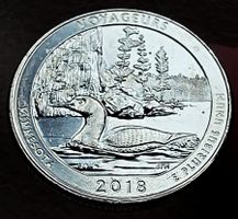 AMERIKA QUARTER DOLLAR 2018 P