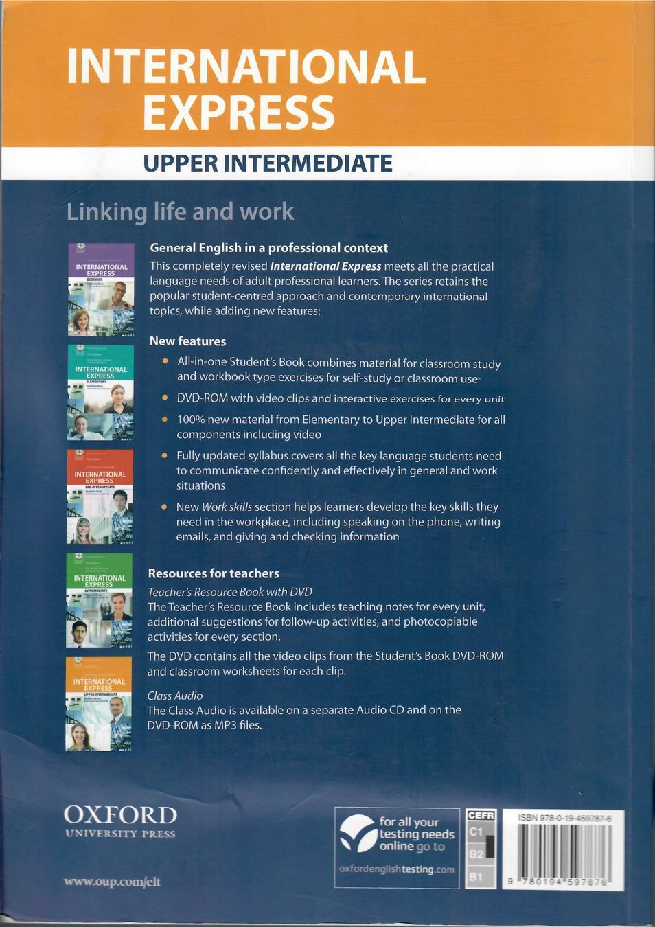 Libri: International Express,  Upper intermediate, Student's Book – Usato da Kehrsatz venduto da Heikas 1