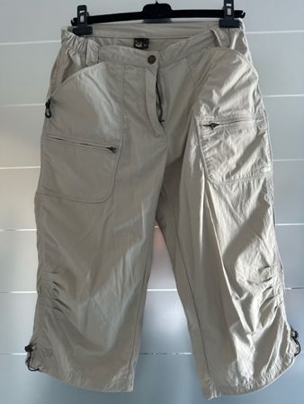 3|4 Hose  Damen beige Grösse L