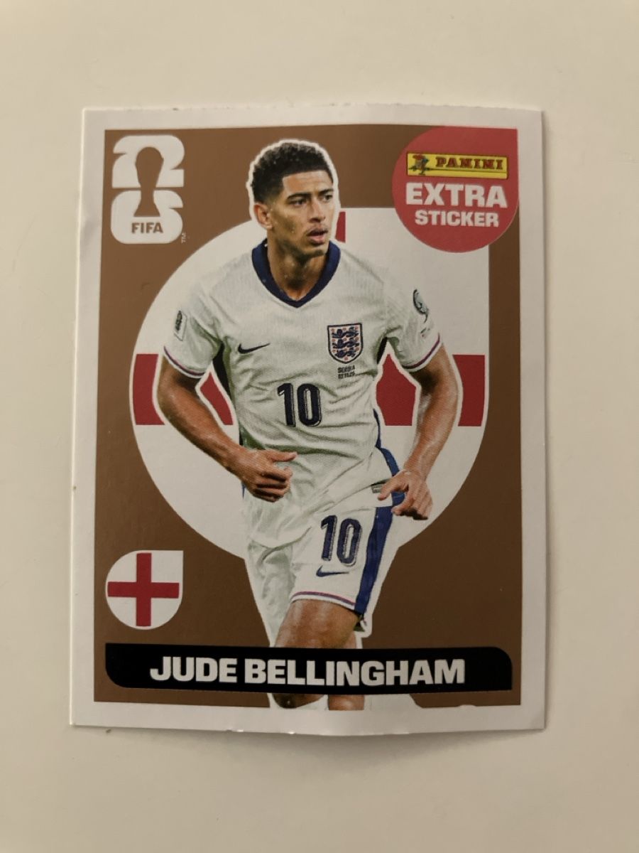 Panini Carte collezionabili: Panini Extra Sticker Jude Bellingham BRONZE – Nuovo (secondo la descrizione) da Abtwil SG venduto da Fone2005