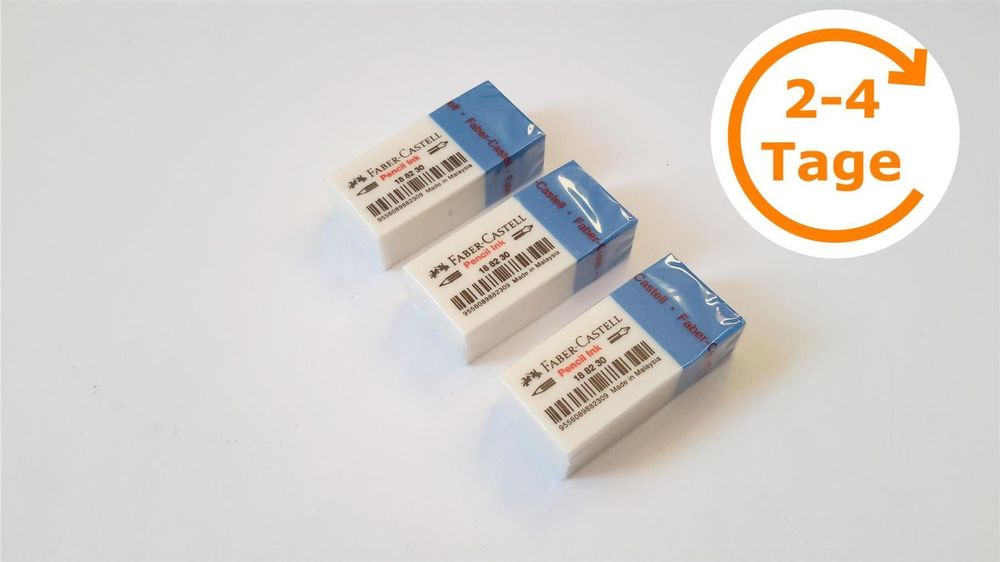 Radiergummi, 3er-Set, FABER-CASTELL Kom. | Kaufen auf Ricardo