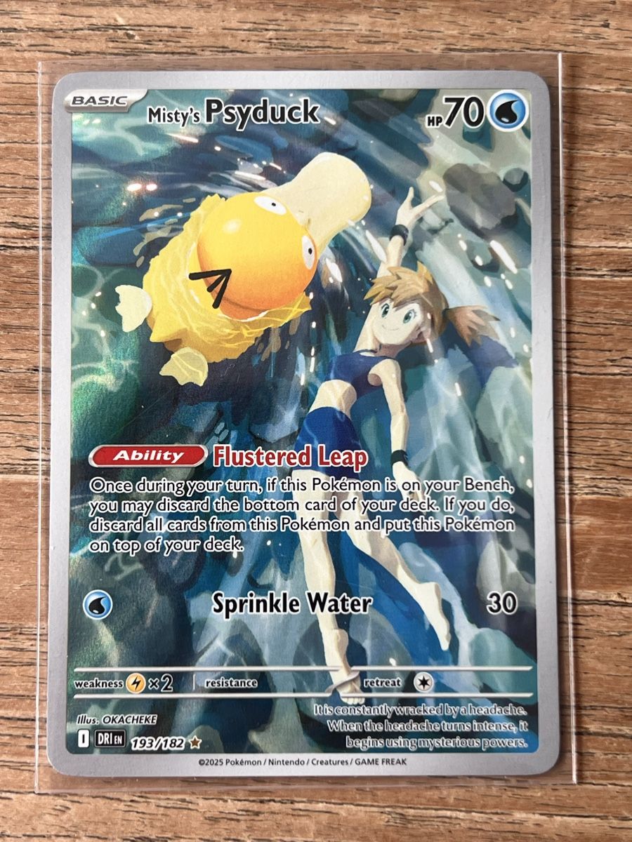 Pokémon Carte collezionabili: Misty's Psyduck #193 NM or better – Nuovo (secondo la descrizione) da Zollikon venduto da inf_l5jd