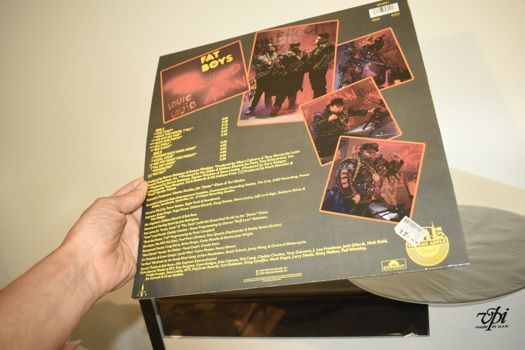 Dischi in vinile: Fat Boys – Coming Back Hard Again VG+(+)/VG++ – Usato da Pfaffhausen venduto da mono_rec 2